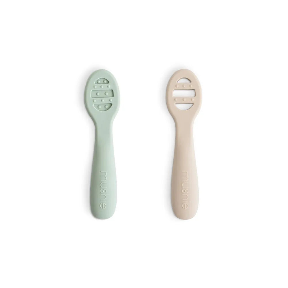 Mushie baby's first spoons - 2-pack