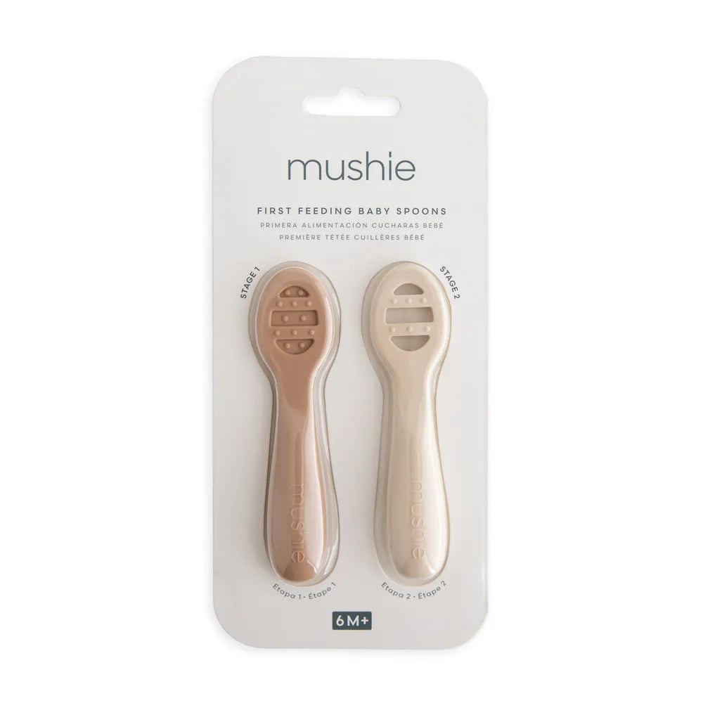 Mushie baby's first spoons - 2-pack