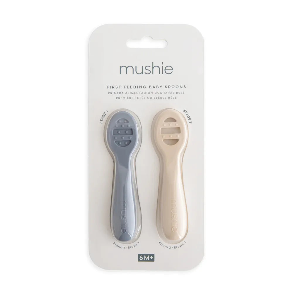 Mushie baby's first spoons - 2-pack