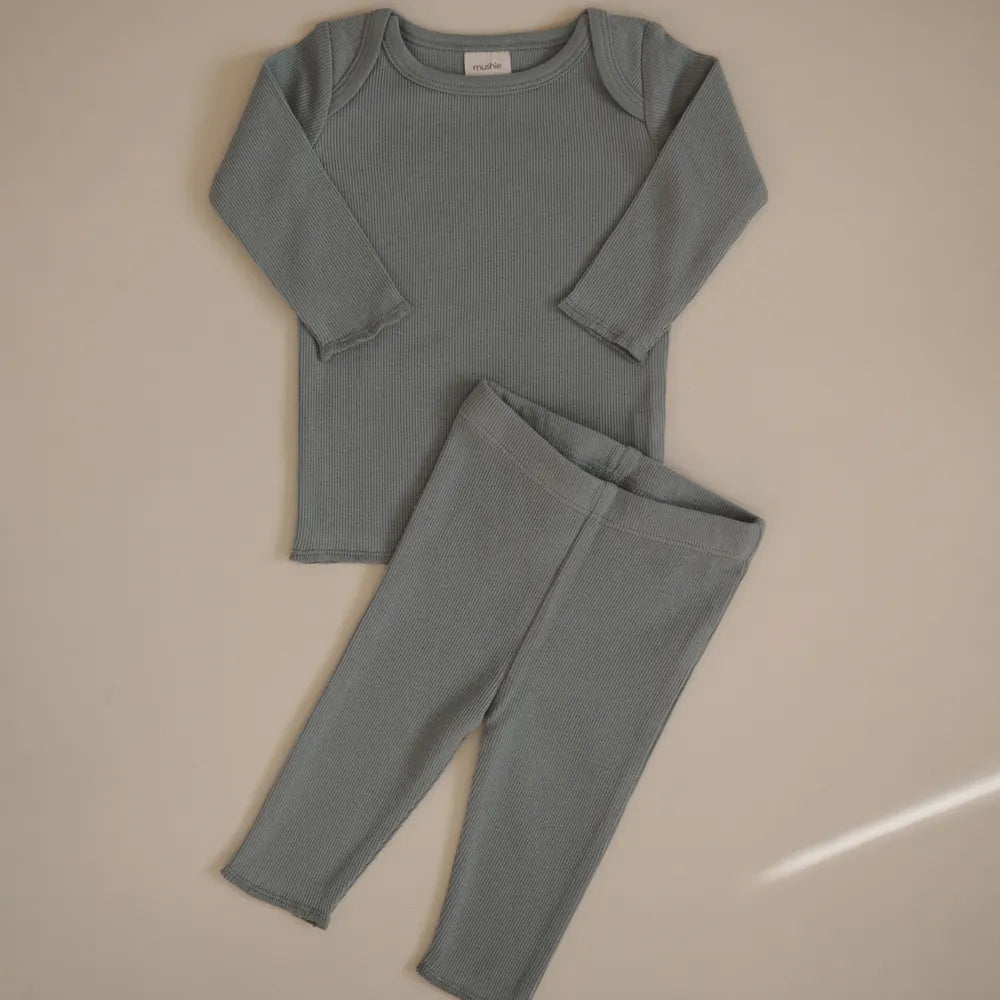 Mushie 2-piece cotton set