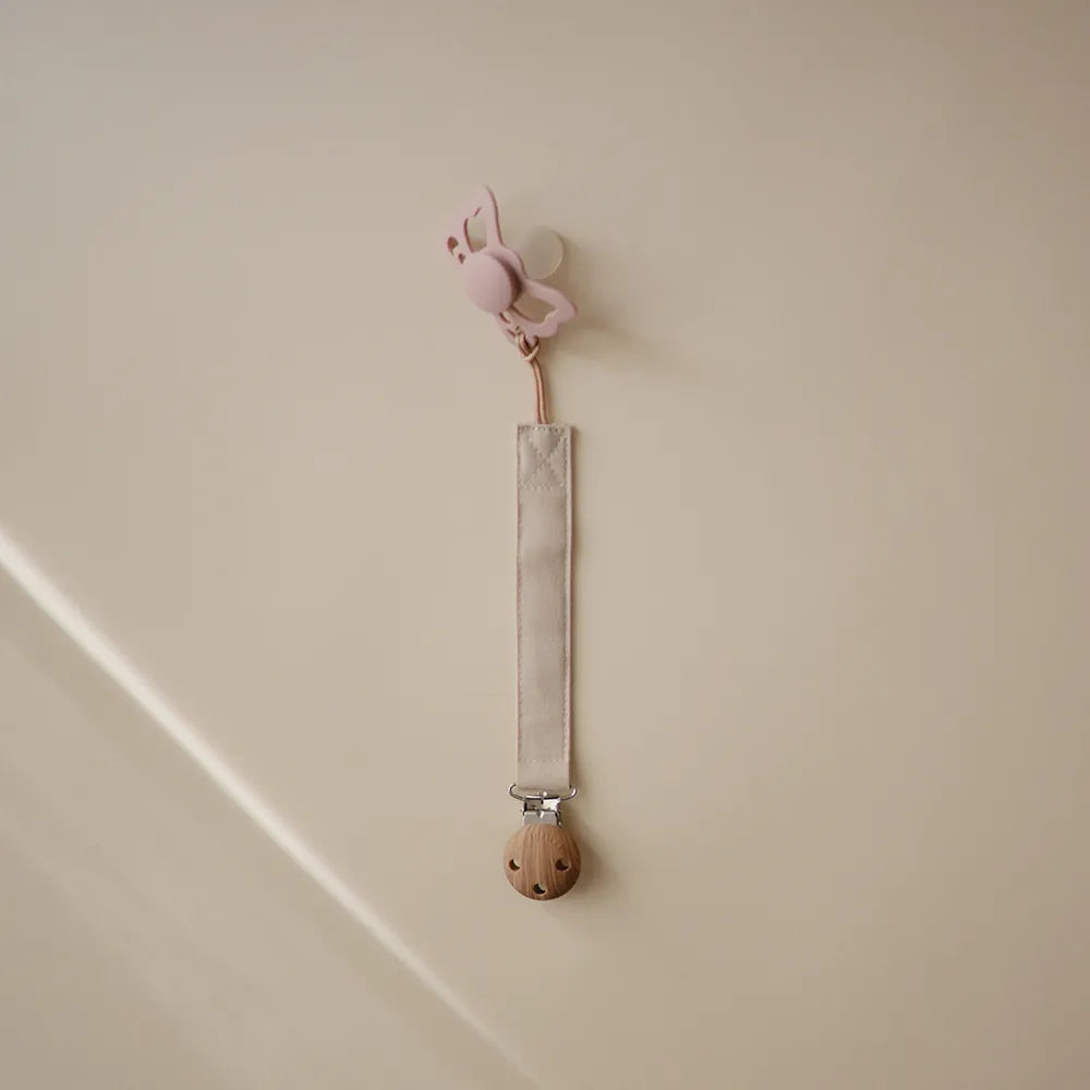 Mushie fabric pacifier cord - 2-pack