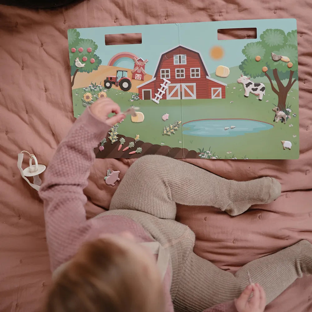 Mushie activity book with stickers