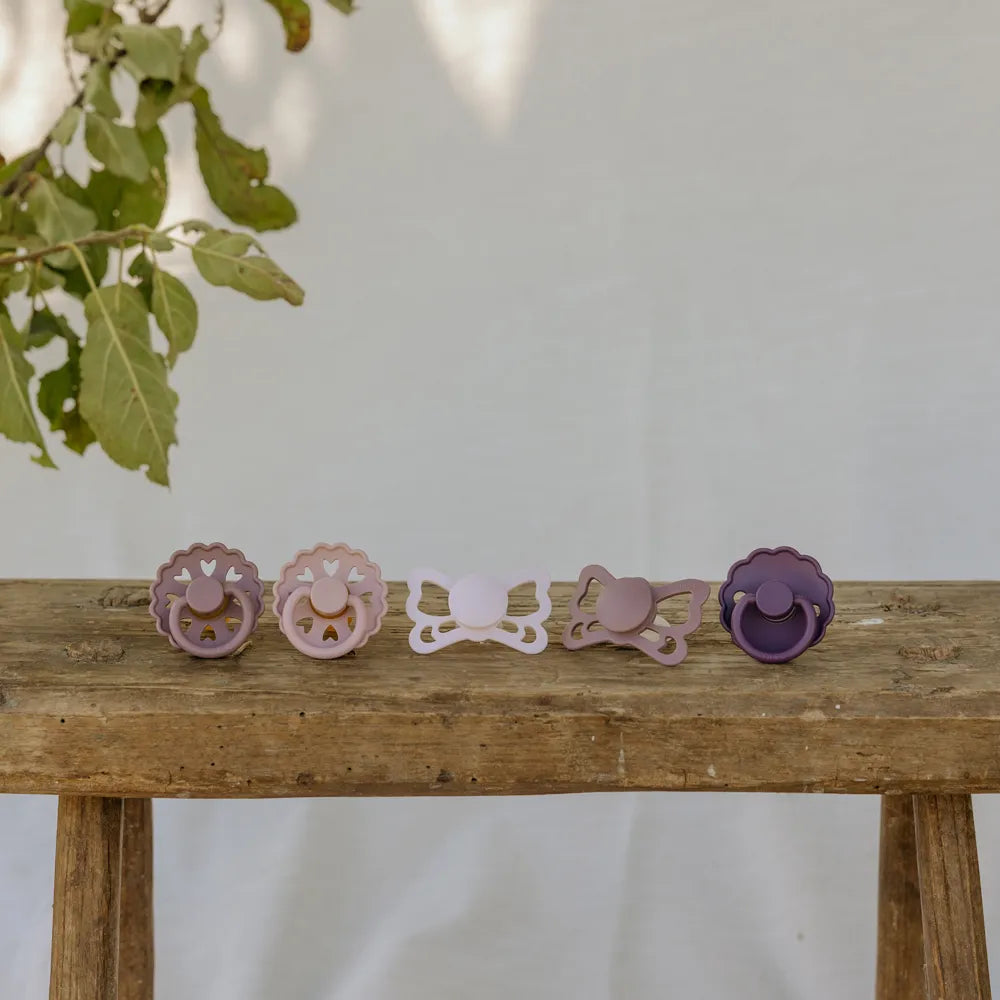 FRIGG Butterfly - White Lilac/Twilight Mauve - 2-pack