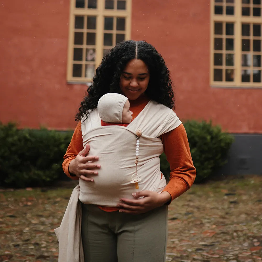 Mushie pacifier chain - Eva