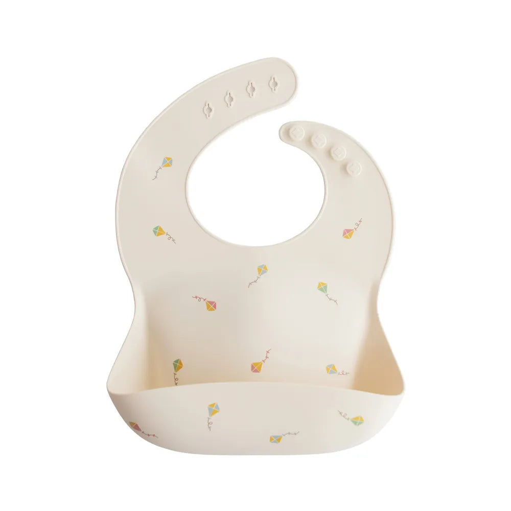 Mushie silicone bib