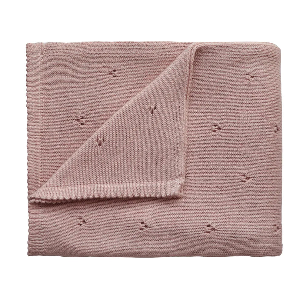 Mushie baby blanket - Pointelle
