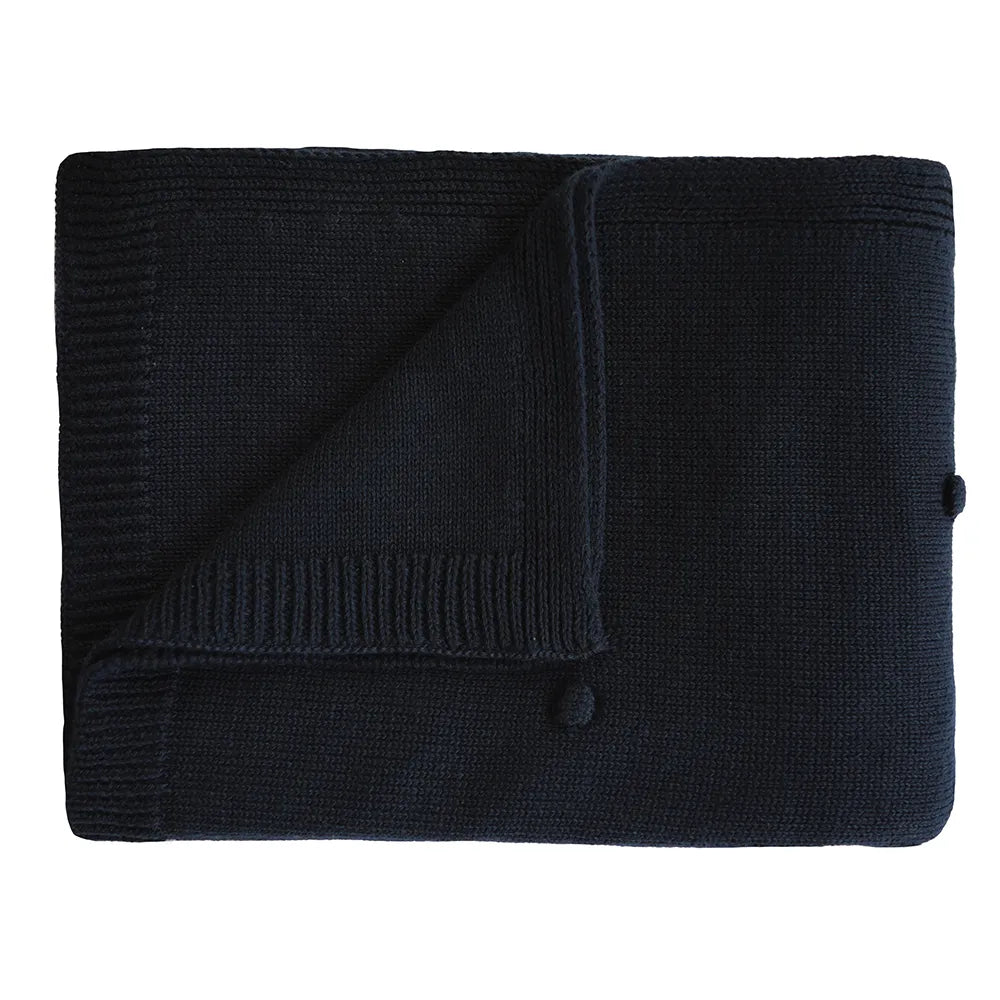 Mushie baby blanket - Textured dots