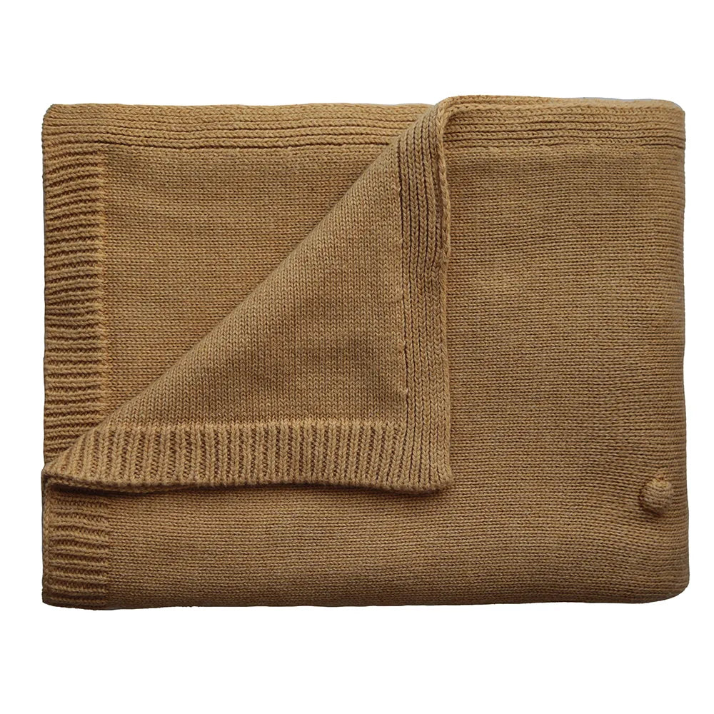 Mushie baby blanket - Textured dots