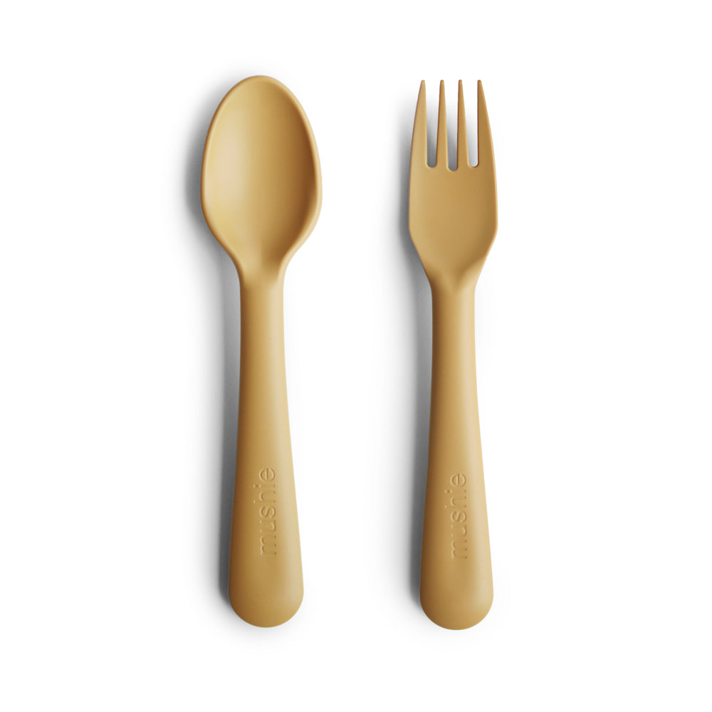 Mushie fork & spoon
