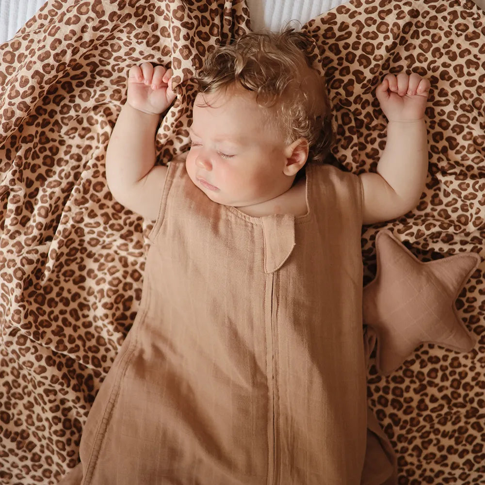 Mushie muslin sleeping bag