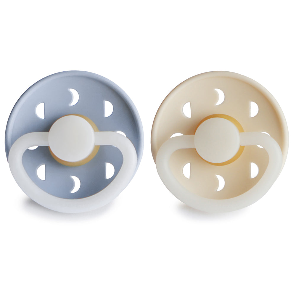 FRIGG Moon Phase Night - Powder Blue/Cream - 2-pack