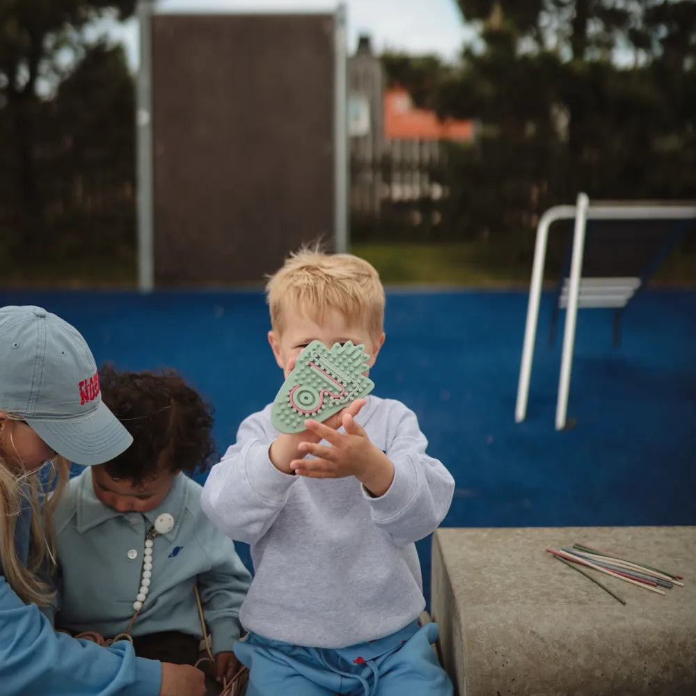 Mushie Silicone Sensory Toy