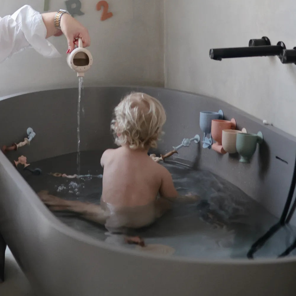 Mushie Bath Toy Set - Pour & Play