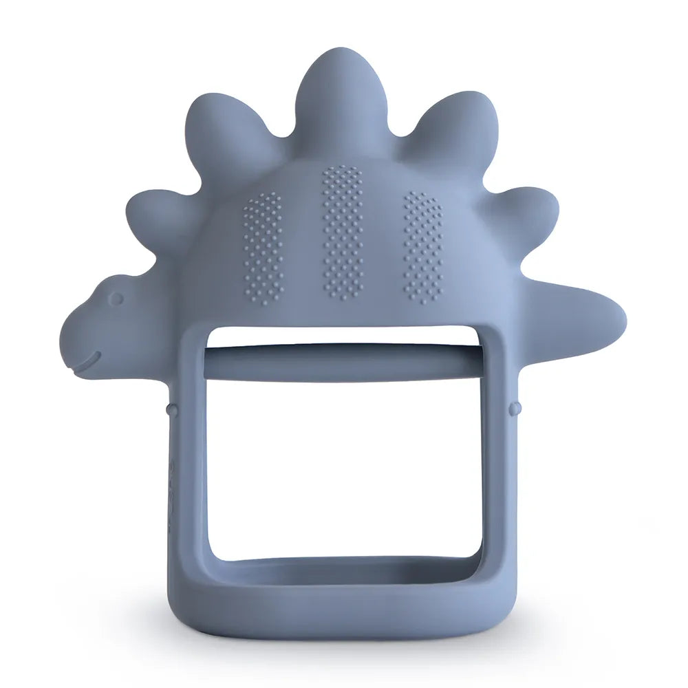 Mushie No-drop teether