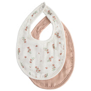 Mushie muslin bib - 2-pack