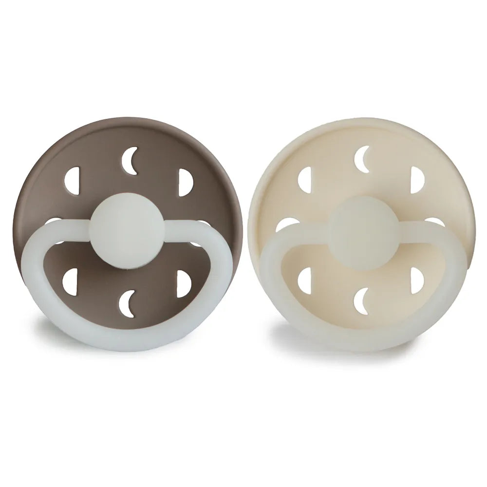 FRIGG Moon Phase Night - Portobello/Cream - 2-pack