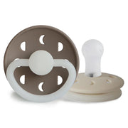 FRIGG Moon Phase Night - Portobello/Cream - 2-pack