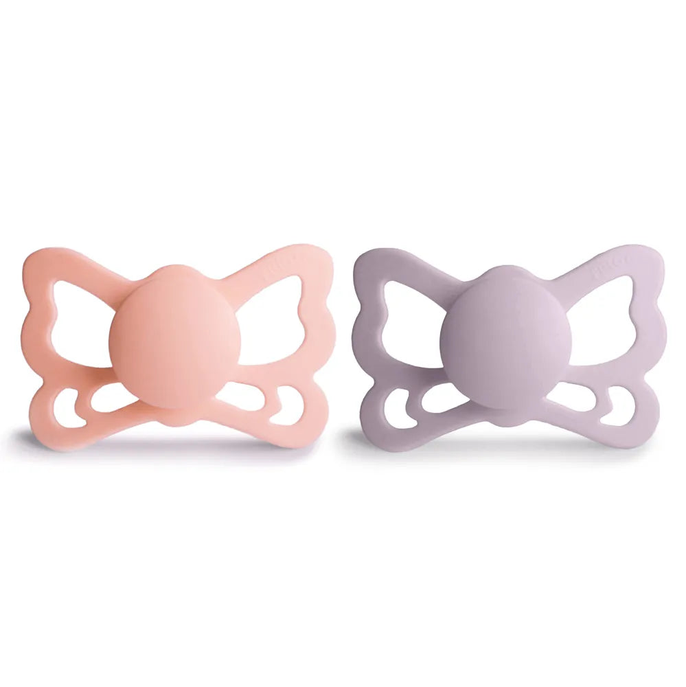 FRIGG Butterfly - Soft Lilac/Pretty in Peach - 2-pack