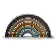 Mushie activity toy rainbow