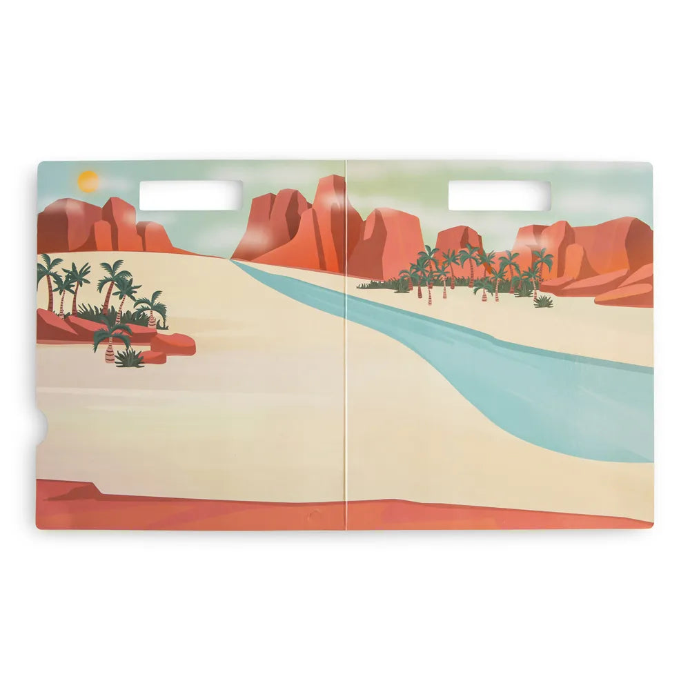 Mushie activity book with stickers