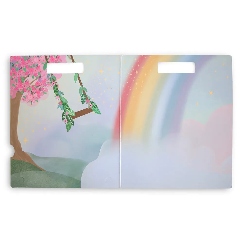 Mushie activity book with stickers