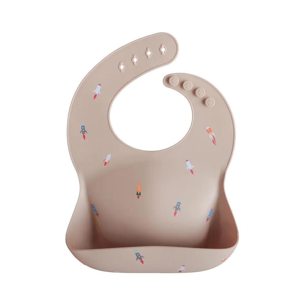 Mushie silicone bib