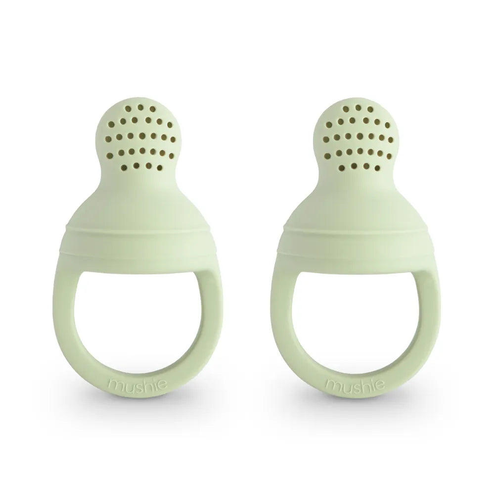 Mushie fruit pacifier - 2-pack