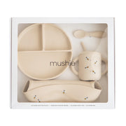Mushie silicone dining set