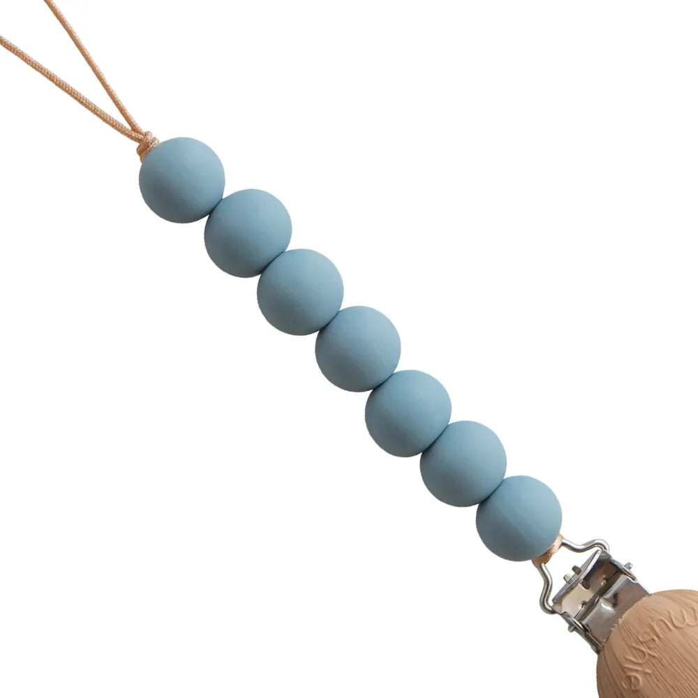 Mushie pacifier chain - Halo