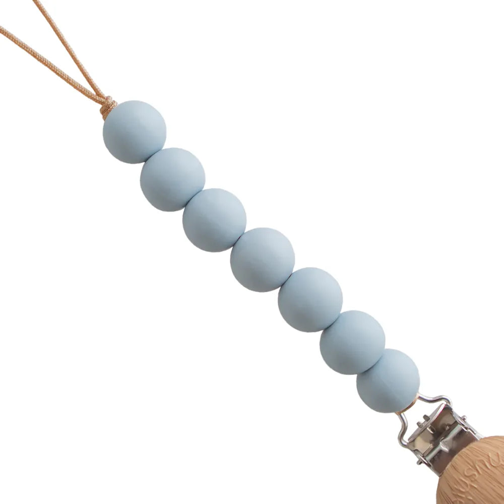 Mushie pacifier chain - Halo