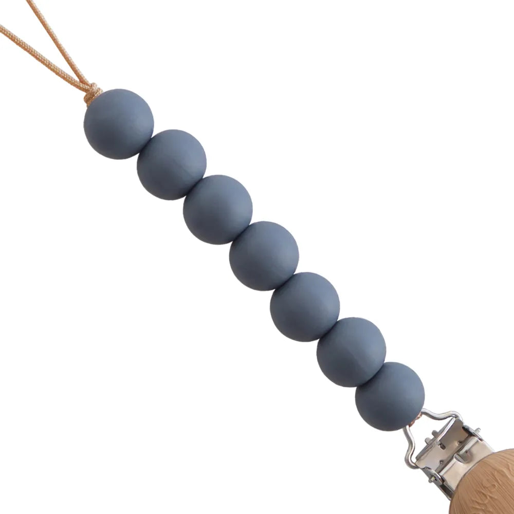 Mushie pacifier chain - Halo