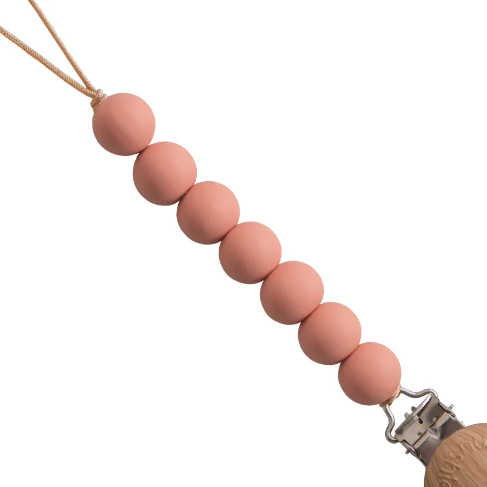 Mushie pacifier chain - Halo