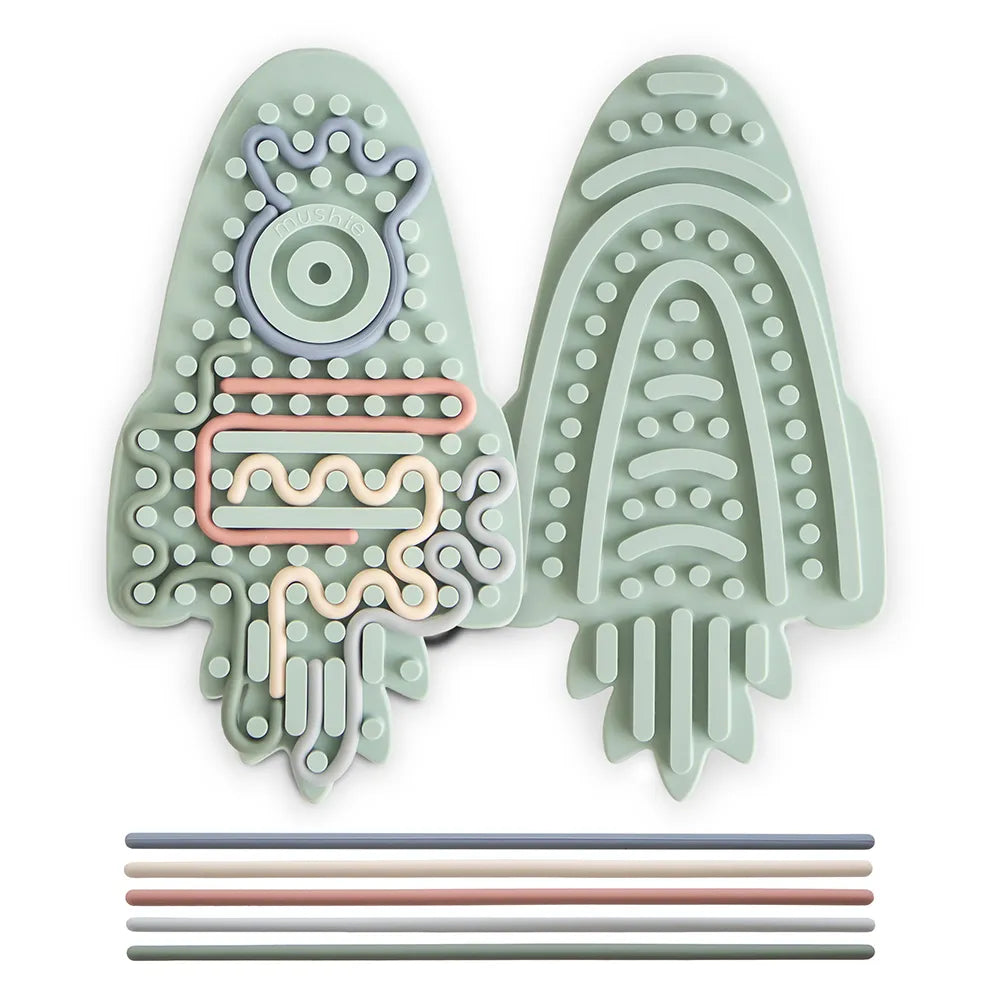 Mushie Silicone Sensory Toy