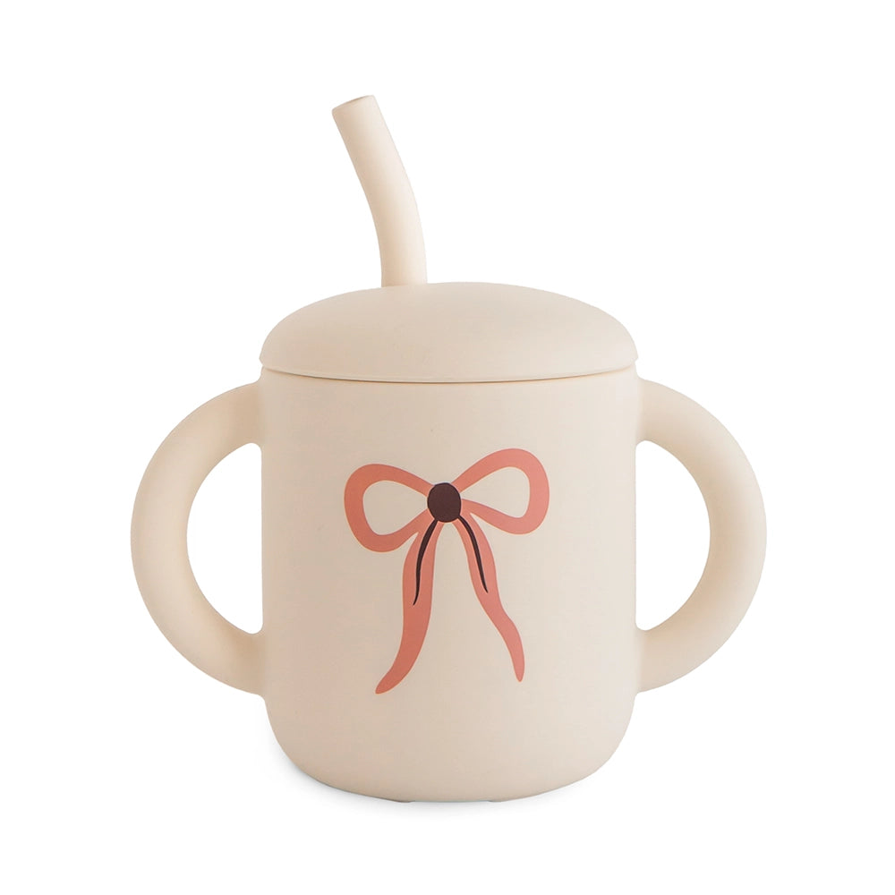 Mushie Training Cup + Straw
