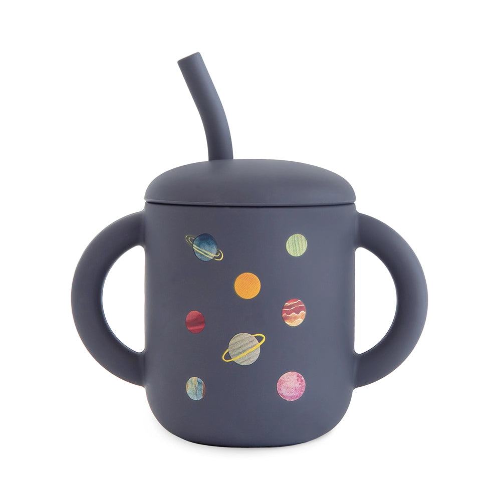 Mushie Training Cup + Straw