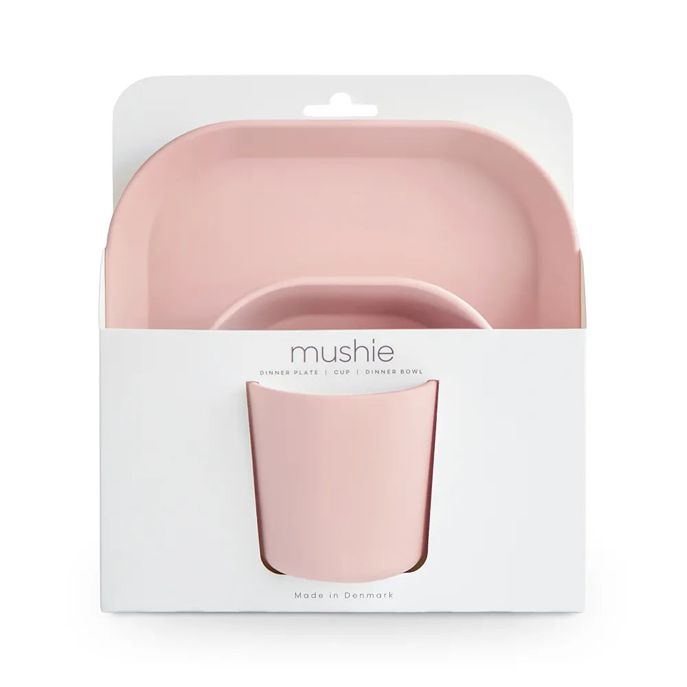 Mushie square dining set