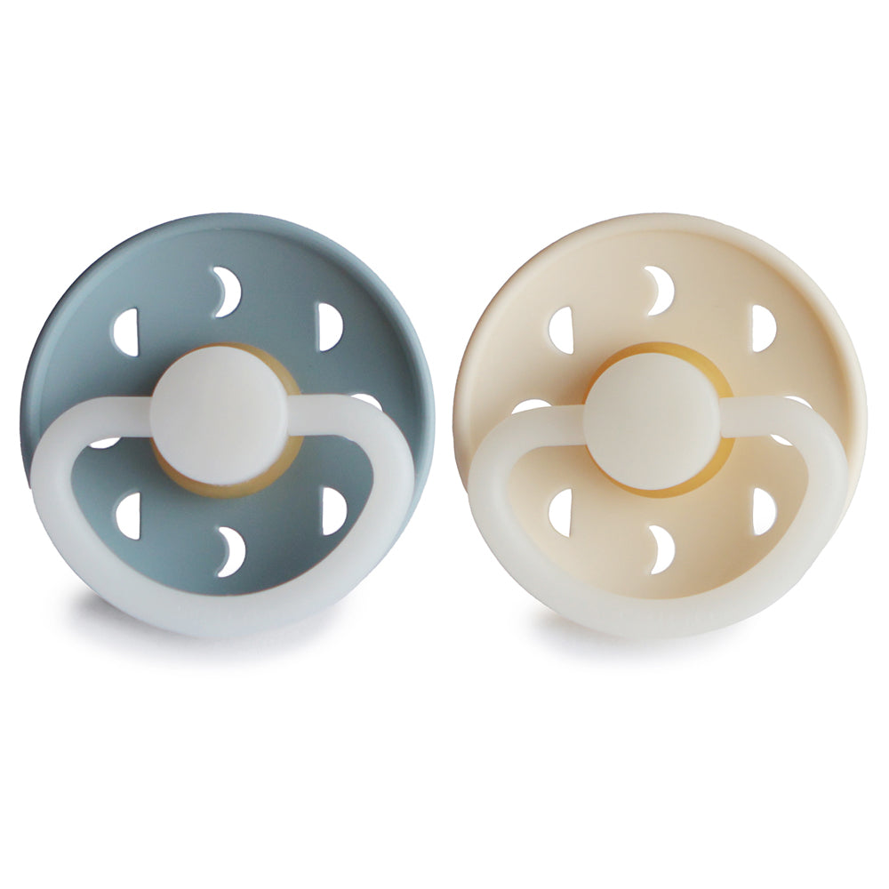 FRIGG Moon Phase Night - Stone Blue/Cream - 2er Pack