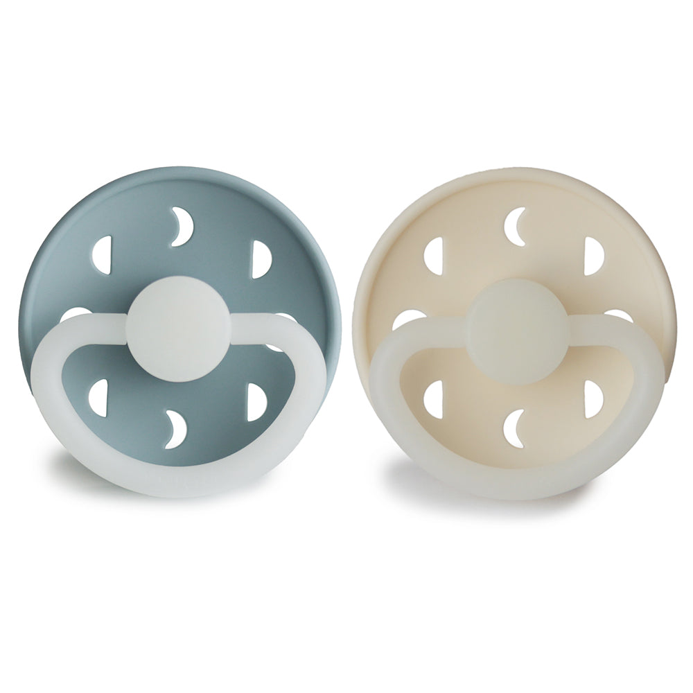 FRIGG Moon Phase Night - Stone Blue/Cream - 2er Pack