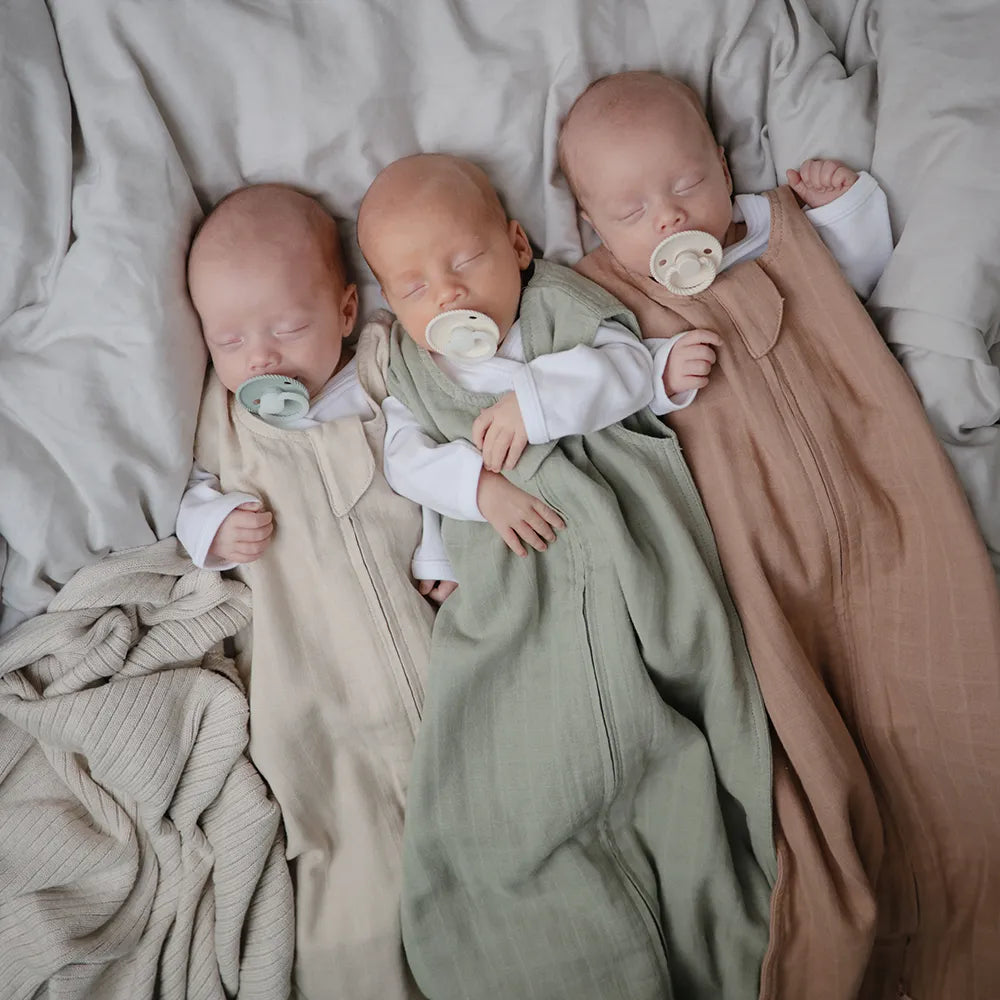 Mushie muslin sleeping bag