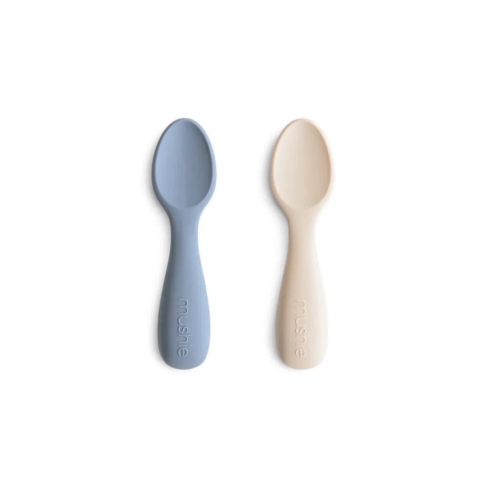 Mushie beginner spoons 2-pack