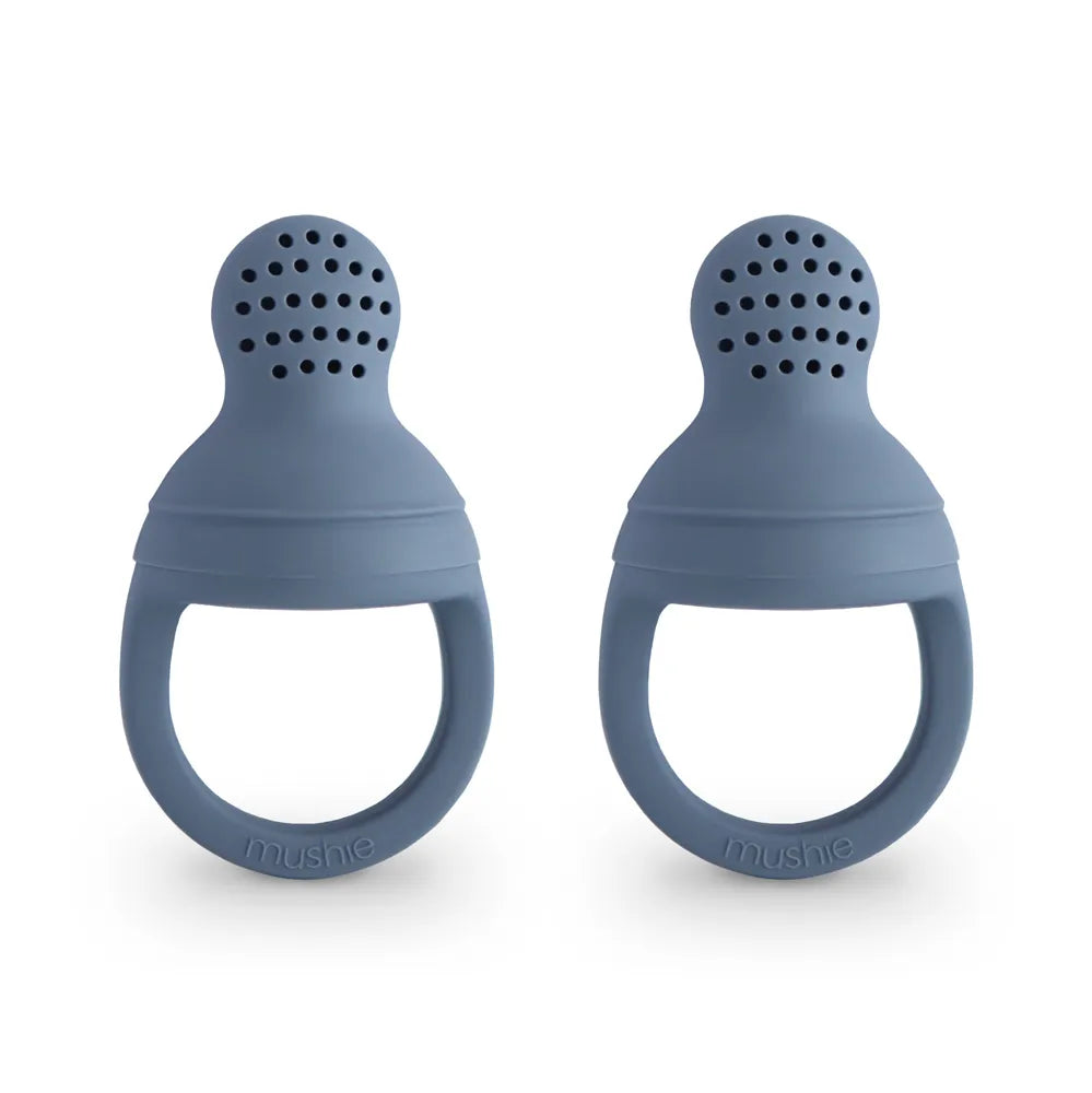 Mushie fruit pacifier - 2-pack