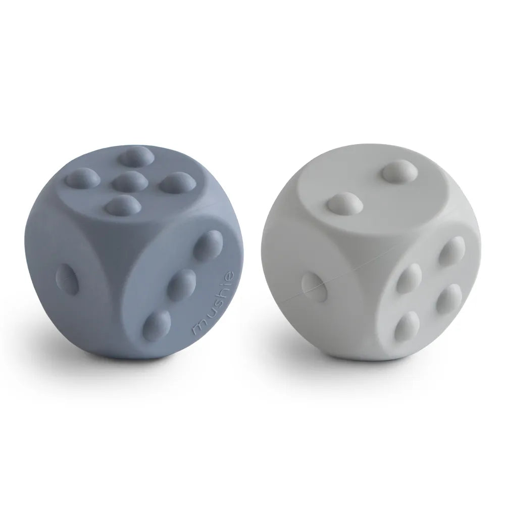 Mushie sensory toys - Dice, 2-pack