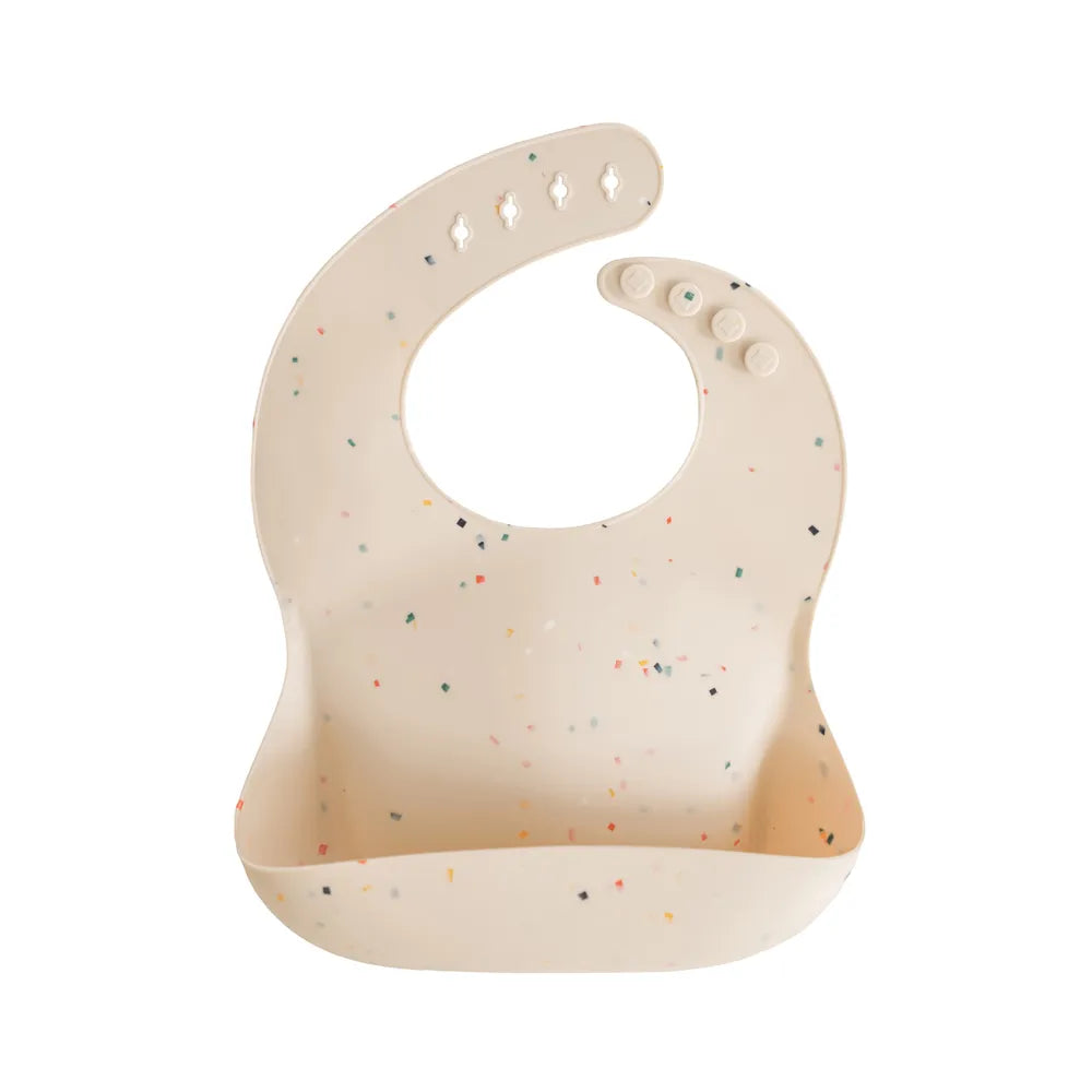 Mushie silicone bib