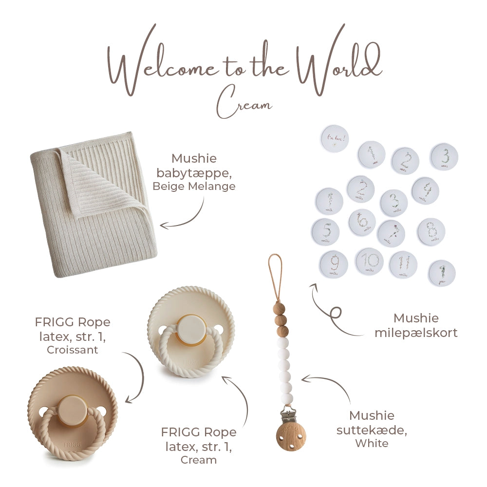 Welcome to the World - Cream