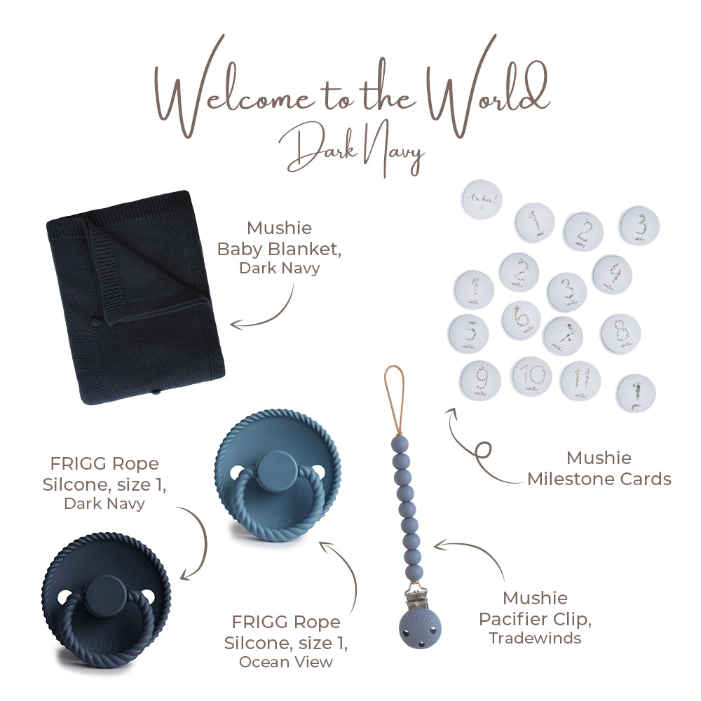 Welcome to the World - Dark Navy