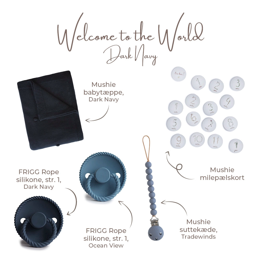 Welcome to the World - Dark Navy