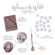 Welcome to the World - Twilight Mauve