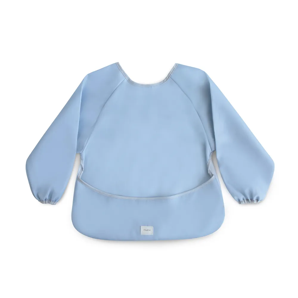 Mushie long sleeve bib