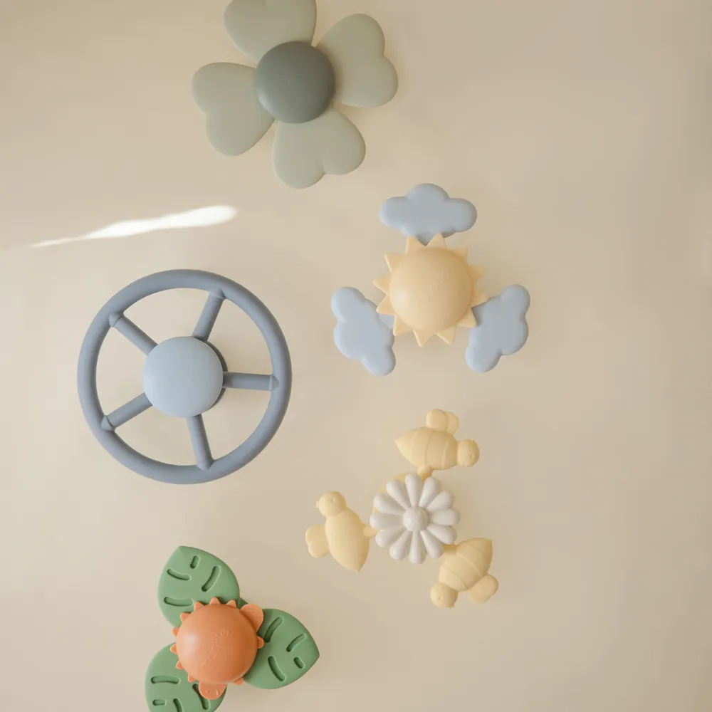 Mushie suction cup spinner