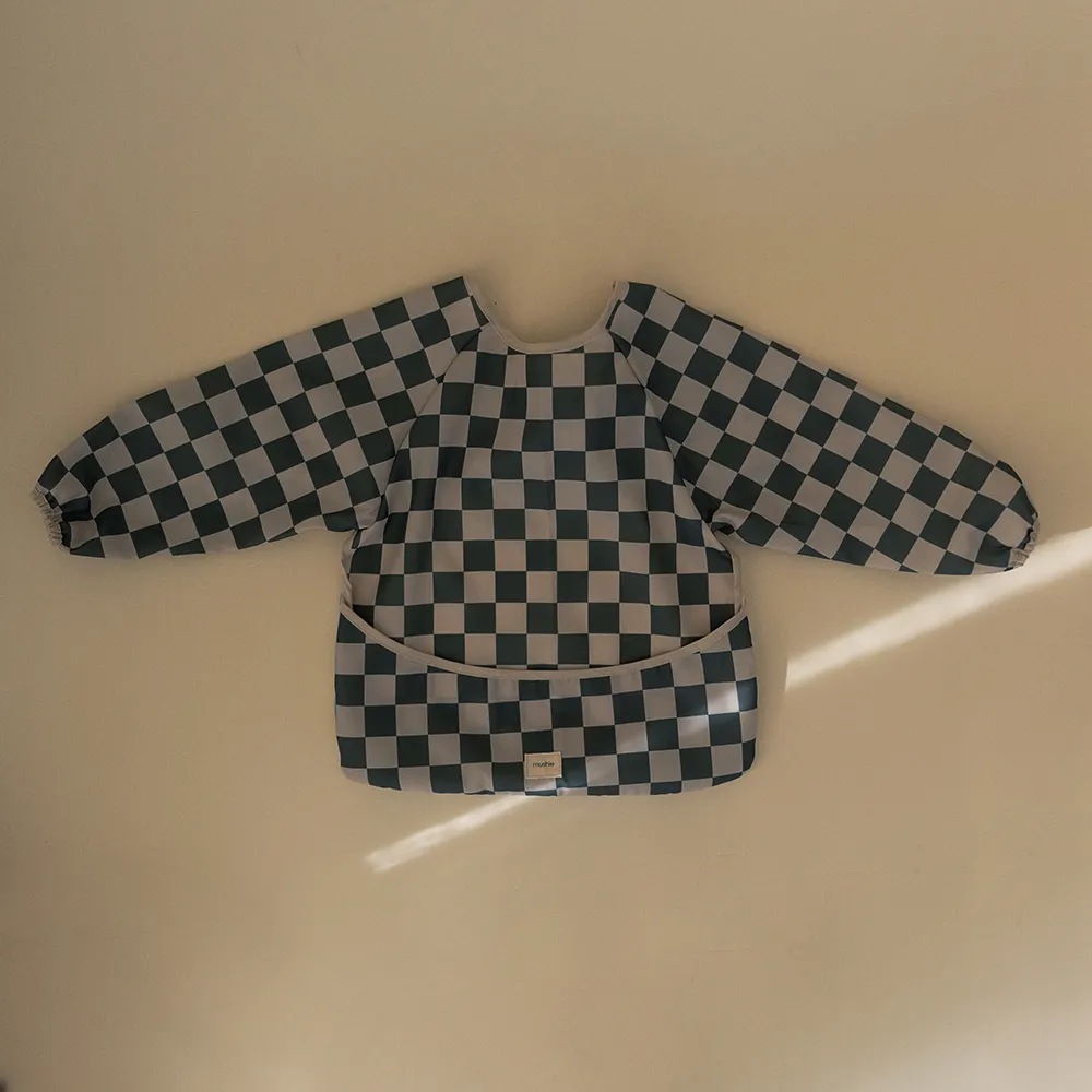 Mushie long sleeve bib